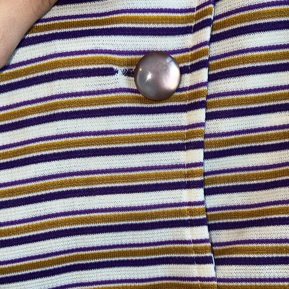 Lavander, White & Yellow Vintage Blazer💜💛 - Picture 3 of 3